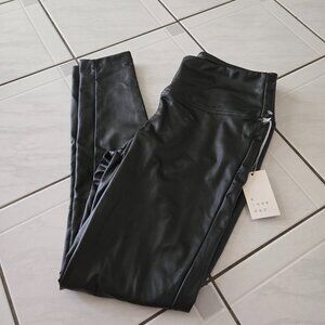 NWT A New Day Faux Leather Leggings Black S